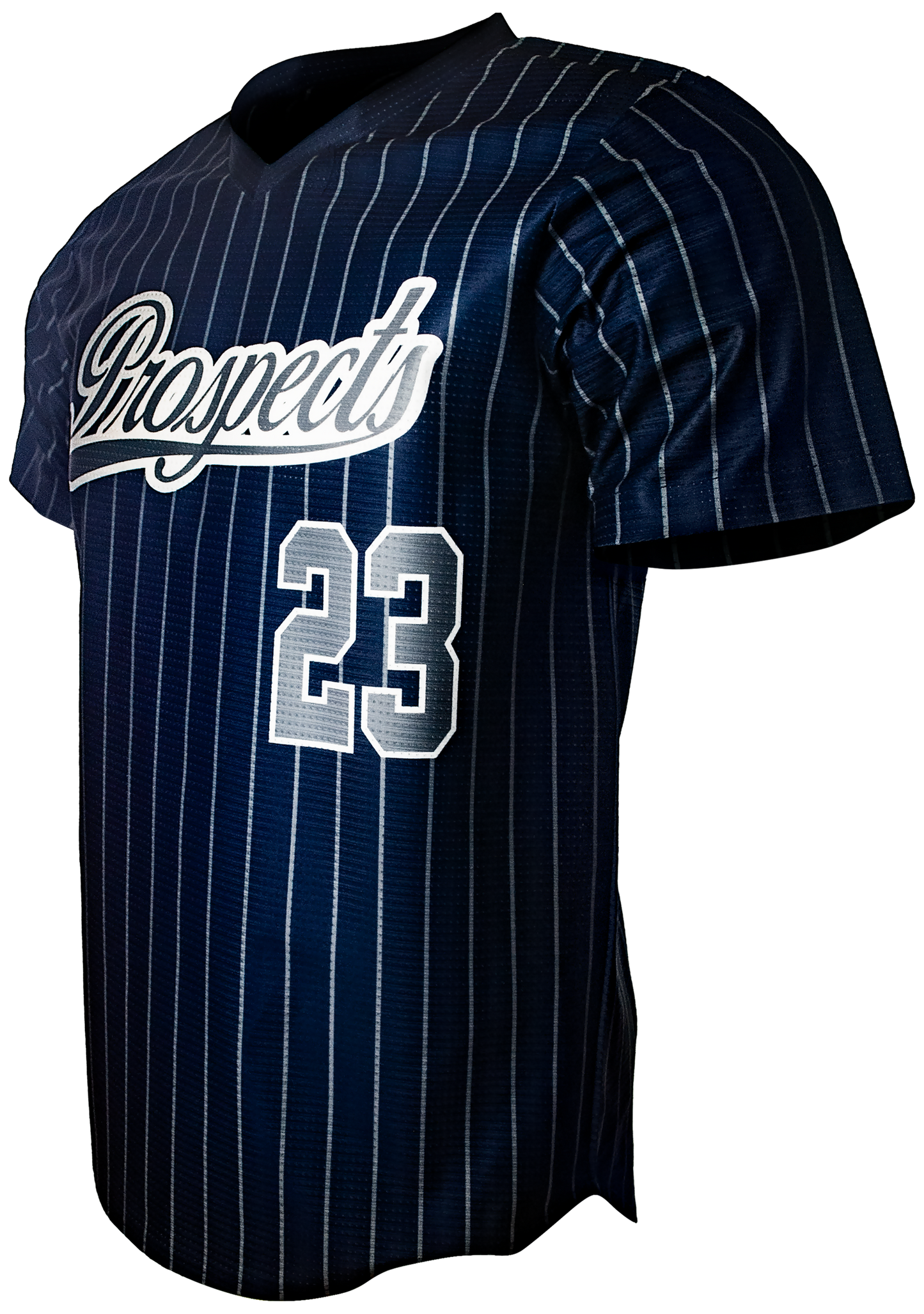 Short Sleeve V Neck Baseball Jersey