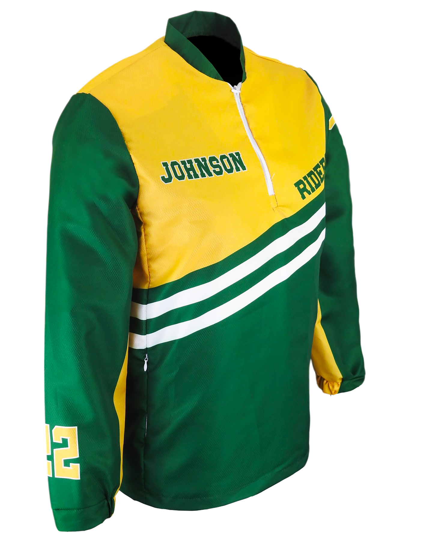 Long Sleeve 1/4 Zip Cage Jacket w/ Liner (Pockets)