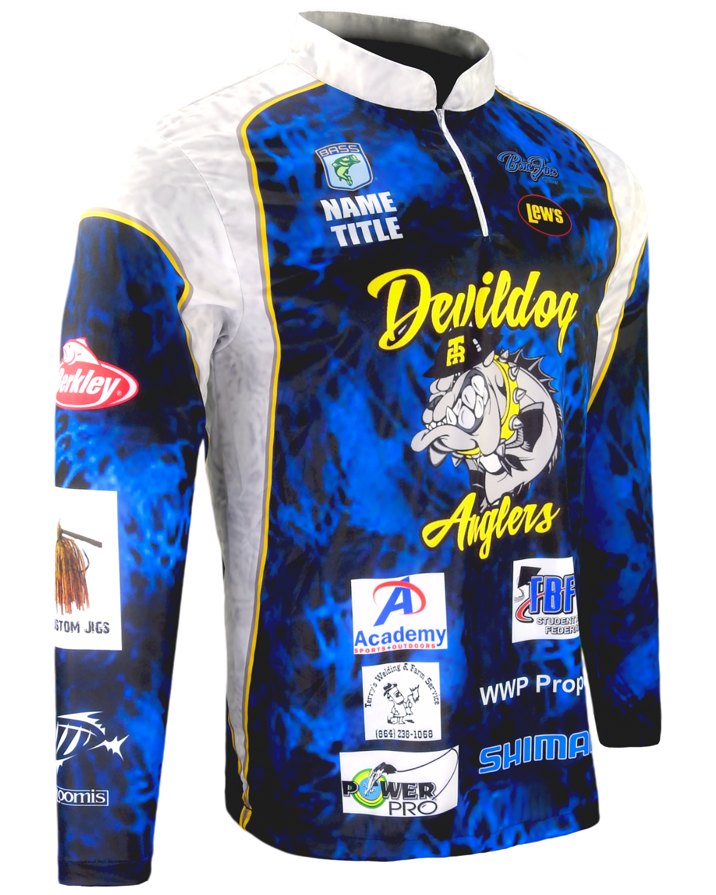 1/4-Zip Long Sleeve Fishing Tee