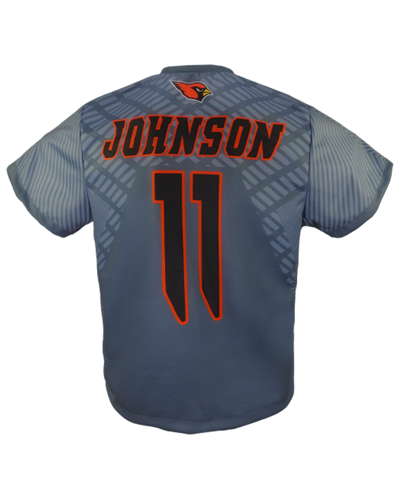 Single Ply Reversible Short Sleeve Lacrosse Jersey