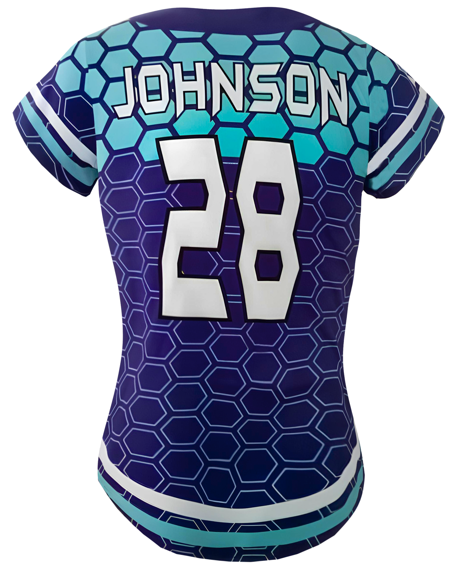 Short Sleeve Full Button Softball Jersey