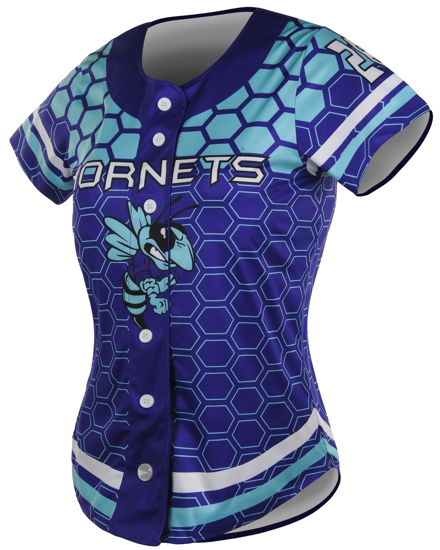 Short Sleeve Full Button Softball Jersey
