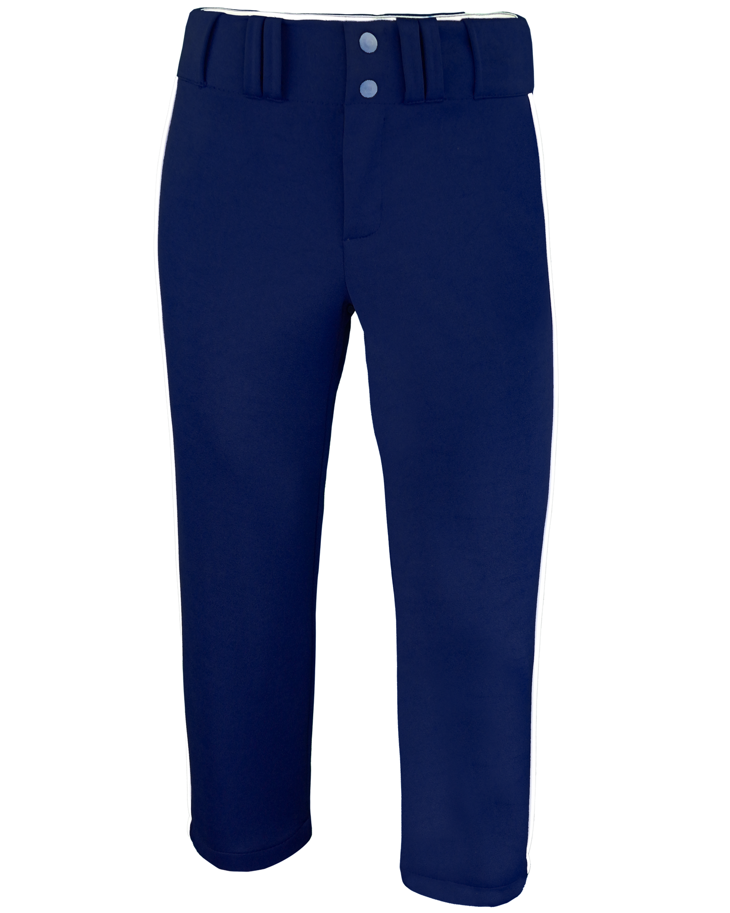 Tapered Lowrise Softball Pants W/ Piping