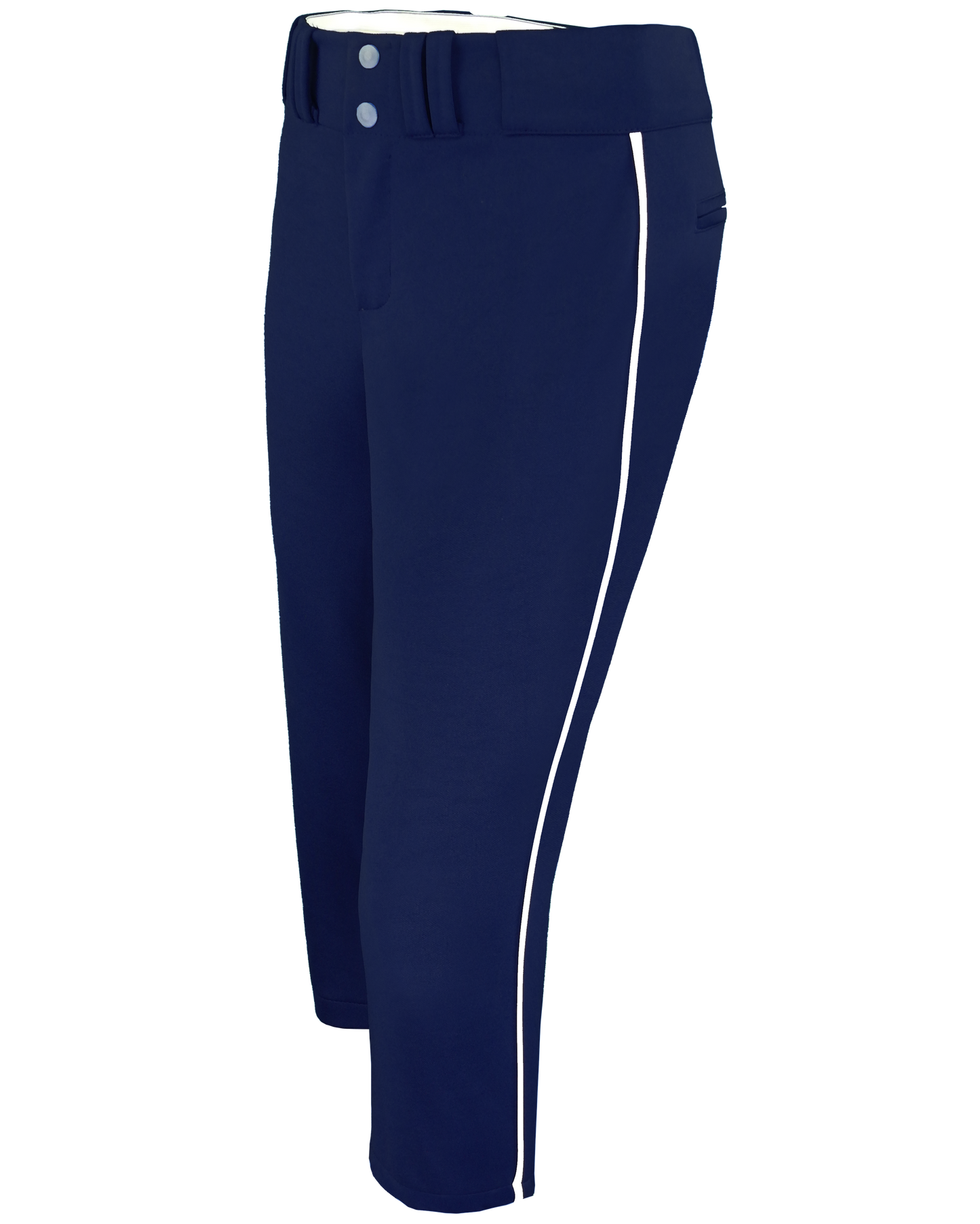 Tapered Lowrise Softball Pants W/ Piping