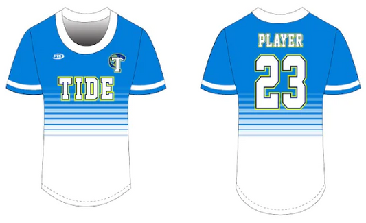 Short Sleeve Softball Jersey Size Samples