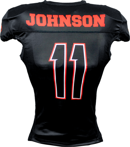 Tapered Nickle 1 Ply REVERSIBLE Football Jersey