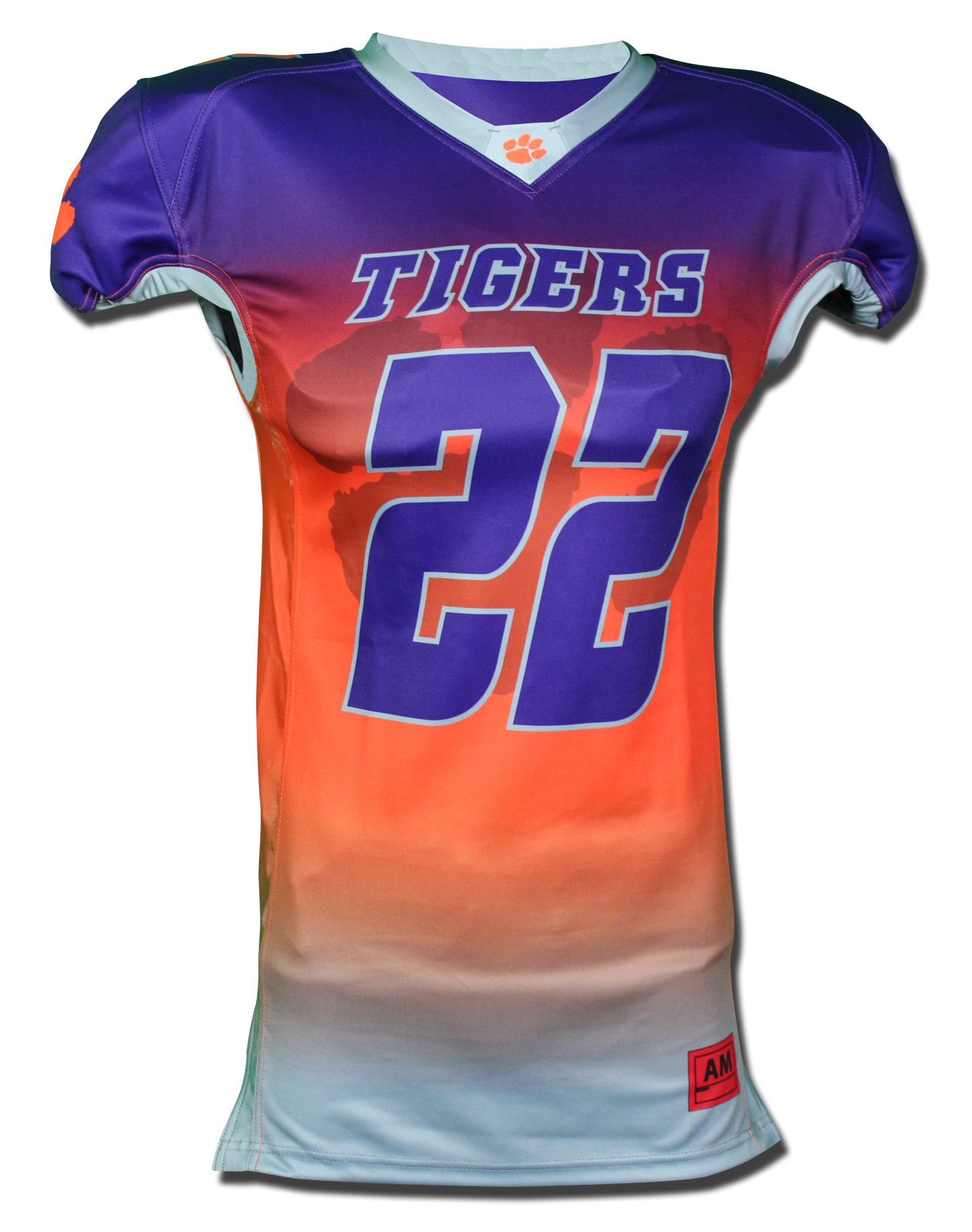 Tapered Rush Tackle Football Jersey