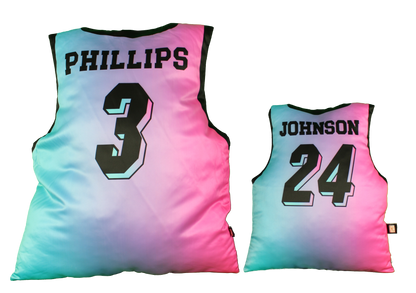 CUSTOM SPORTS JERSEY PILLOW