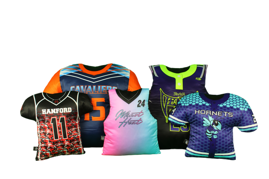 CUSTOM SPORTS JERSEY PILLOW