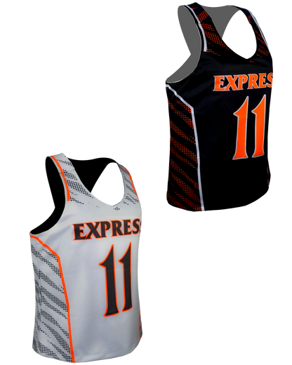 Deep Racerback Reversible Lacrosse Pinnie