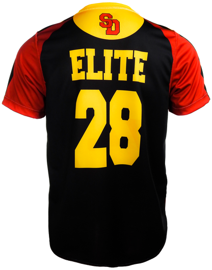 Single Ply Reversible Crew Neck Baseball Jersey