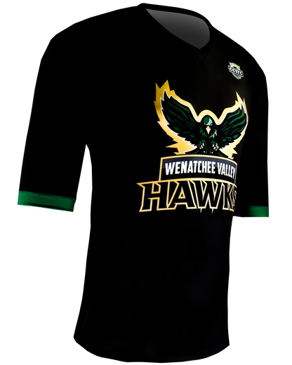 Half-Sleeve V Neck Compression Tee