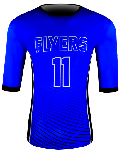 HALF SLEEVE Single Ply REVERSIBLE Crew Neck Compression Shirt
