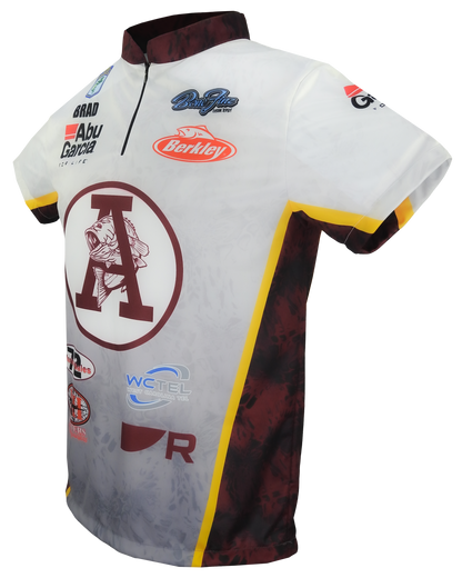 1/4-Zip Short Sleeve Fishing Tee