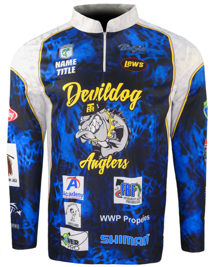 1/4-Zip Long Sleeve Fishing Tee
