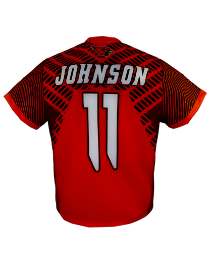 Single Ply Reversible Short Sleeve Lacrosse Jersey
