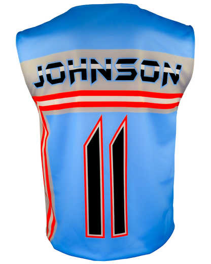 Single Ply Reversible Sleeveless Lacrosse Jersey
