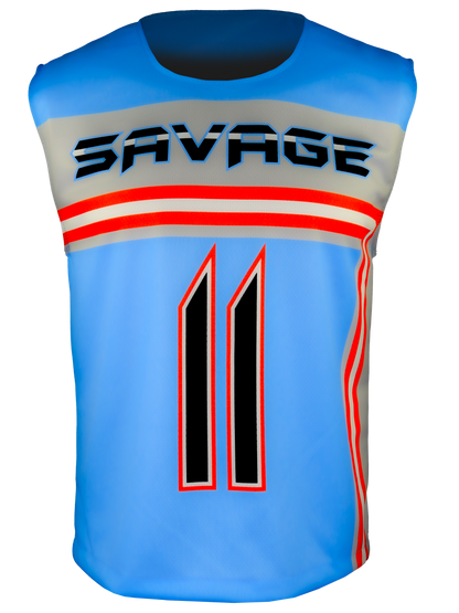 Single Ply Reversible Sleeveless Lacrosse Jersey