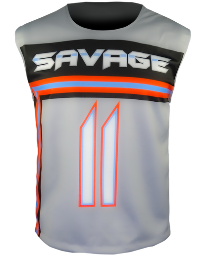 Single Ply Reversible Sleeveless Lacrosse Jersey