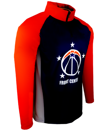 1/4-Zip Long Sleeve Tee
