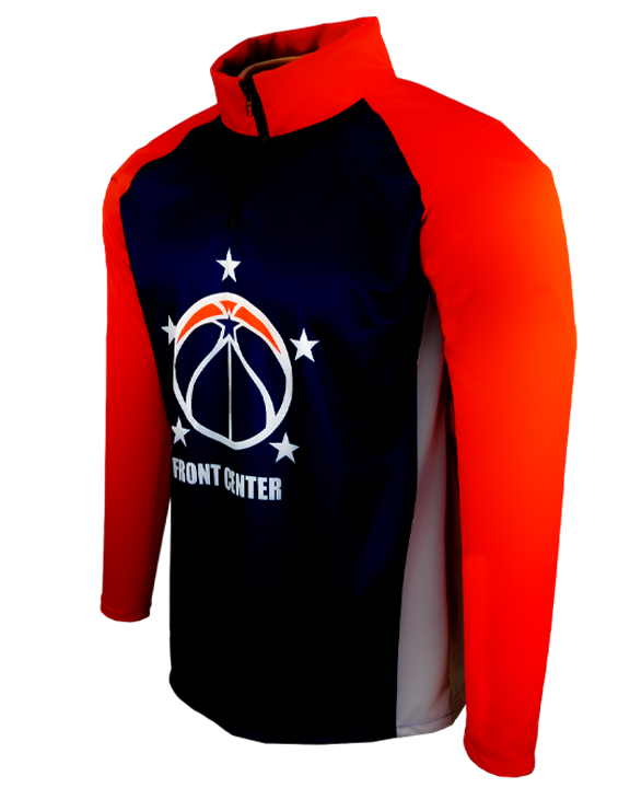1/4-Zip Long Sleeve Tee