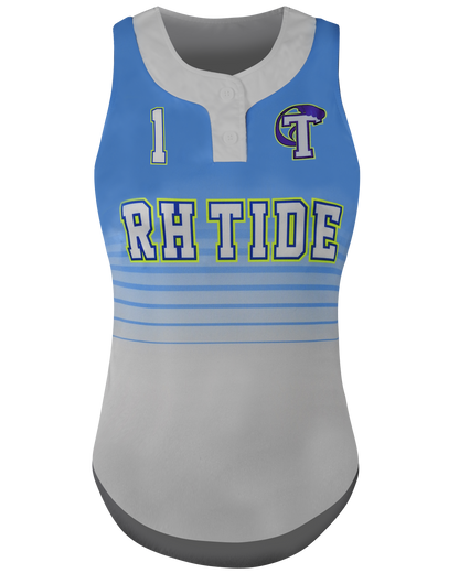Racerback 2-Button Softball Jersey