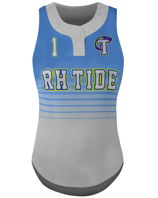 Racerback 2-Button Softball Jersey
