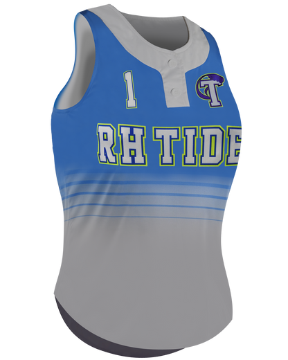 Racerback 2-Button Softball Jersey