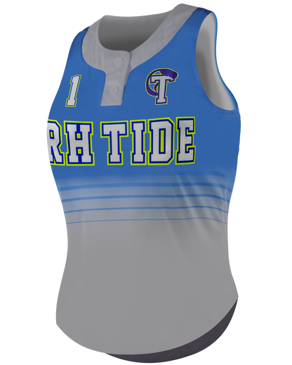 Racerback 2-Button Softball Jersey