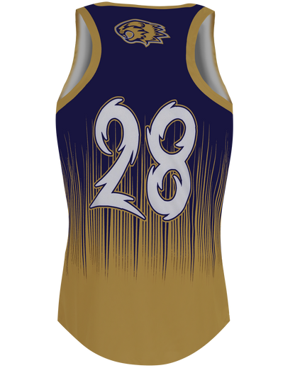 Racerback Full Button Softball Jersey