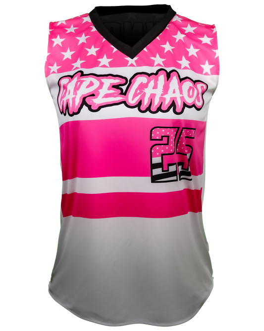 Sleeveless V-Neck Softball Jersey