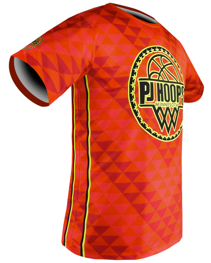 Short Sleeve Crew Neck Shooter Shirt