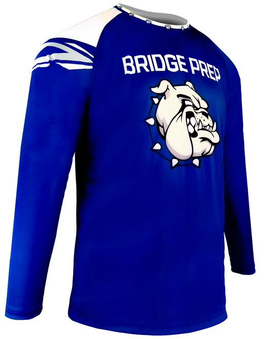 Long Sleeve Crew Neck Shooter Shirt