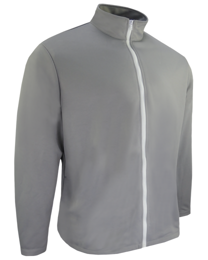 Dyed Warm-Up Jacket w/ Liner (Solid Color)